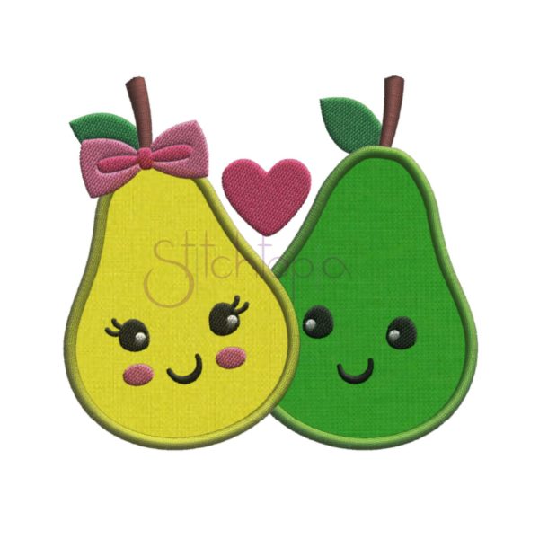 Perfect Pear Applique