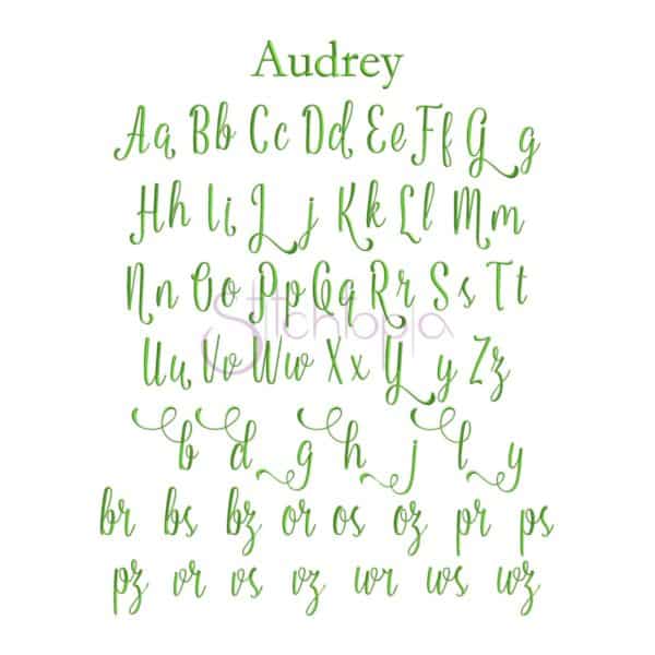 Script Embroidery Font Bundle #2 - 10 Fonts - Image 4