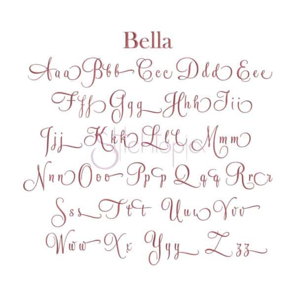 Script Embroidery Font Bundle #3 - 10 Fonts - Image 11