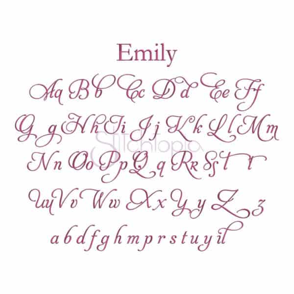 Script Embroidery Font Bundle #2 - 10 Fonts - Image 5