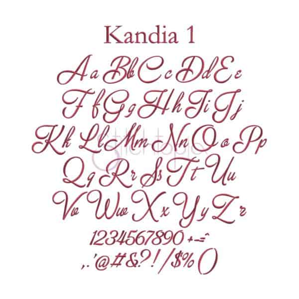 Script Embroidery Font Bundle #2 - 10 Fonts - Image 9