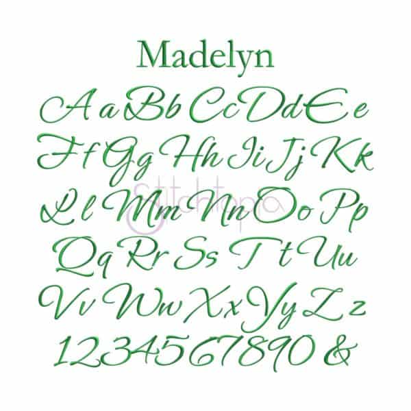 Script Embroidery Font Bundle #2 - 10 Fonts - Image 10