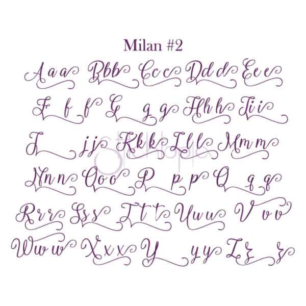 Script Embroidery Font Bundle #3 - 10 Fonts - Image 10