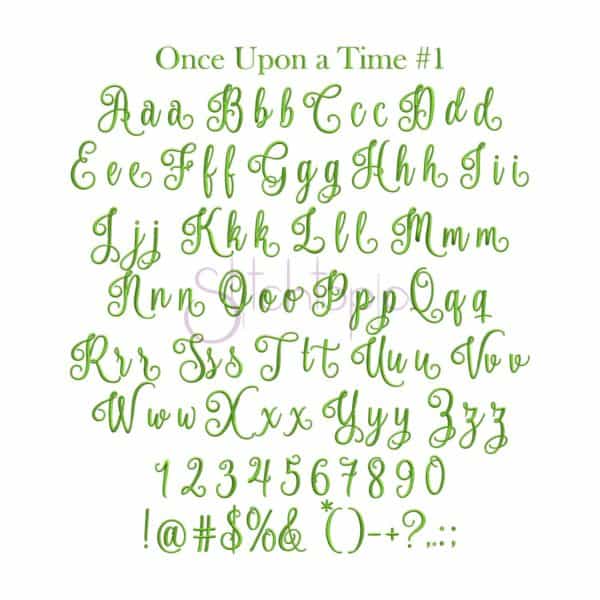 Script Embroidery Font Bundle #3 - 10 Fonts - Image 6