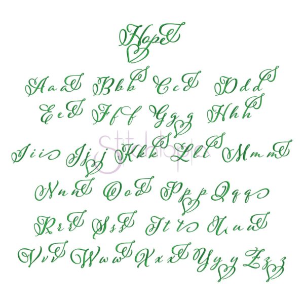 Script Embroidery Font Bundle #4 - 10 Fonts - Image 8