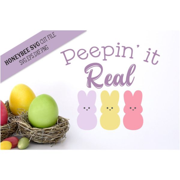 Peepin It Real SVG Cut File