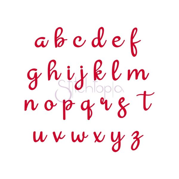 Nursing  Embroidery Font Bundle #1-3 - 3" 3.5" 4" 5" 6" - Image 7