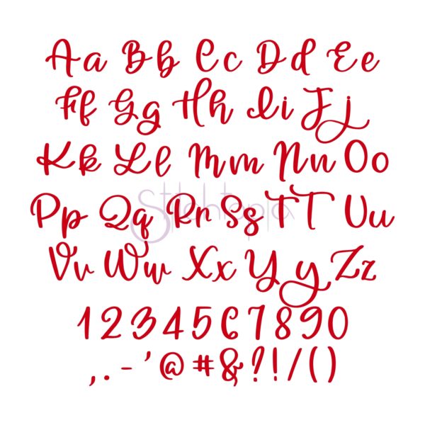 Script Embroidery Font Bundle #5 - 10 Fonts - Image 5