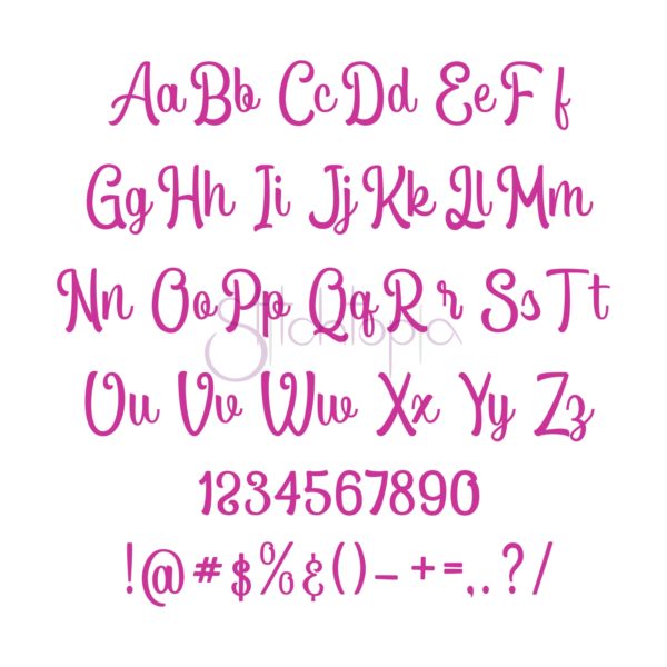 Script Embroidery Font Bundle #5 - 10 Fonts - Image 10