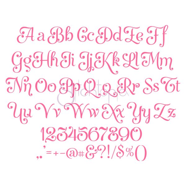 Script Embroidery Font Bundle #5 - 10 Fonts - Image 2