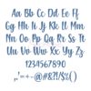 Modern Farmhouse Embroidery Font 2.5" 3" 3.5" 4" 5" - Image 2