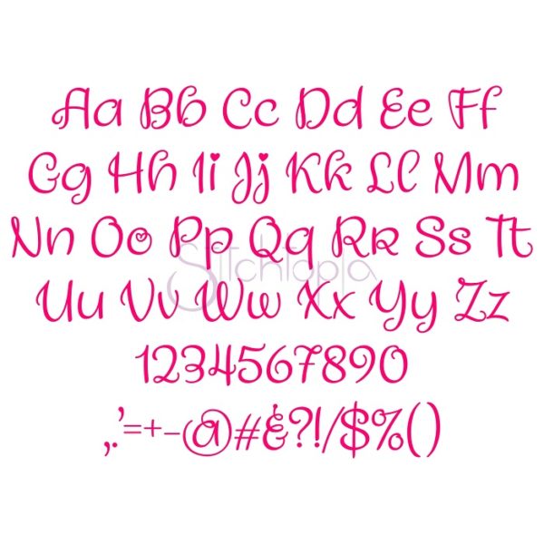 Script Embroidery Font Bundle #7 - 10 Fonts - Image 2