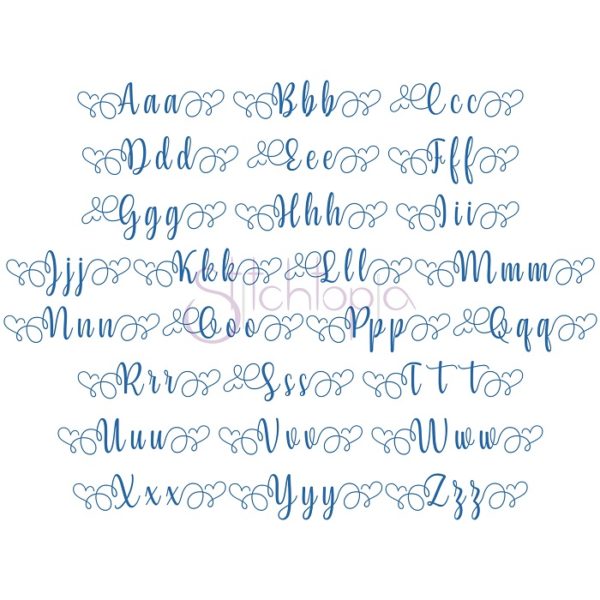 Script Embroidery Font Bundle #6 - 10 Fonts - Image 11