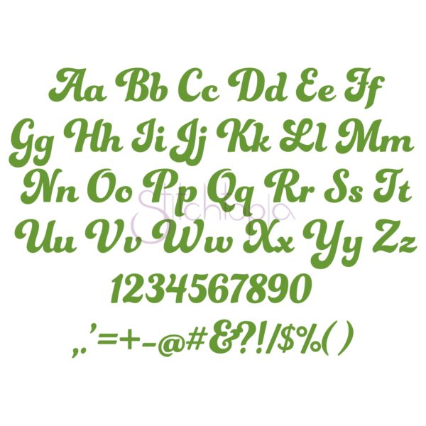 Script Embroidery Font Bundle #6 - 10 Fonts - Image 6