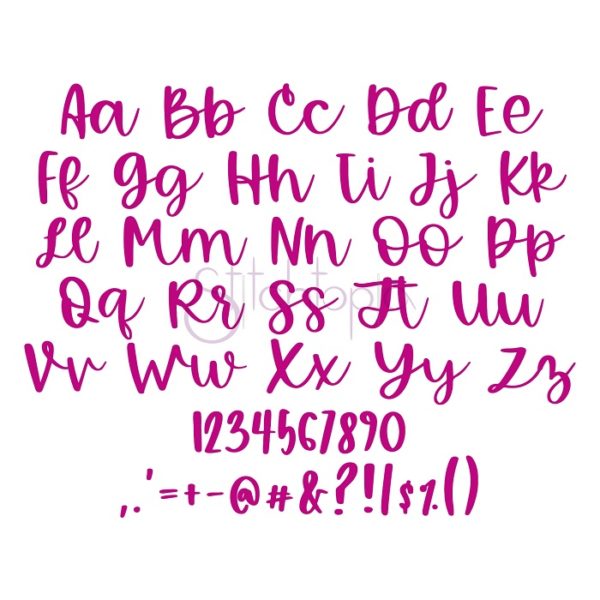 Script Embroidery Font Bundle #7 - 10 Fonts - Image 7