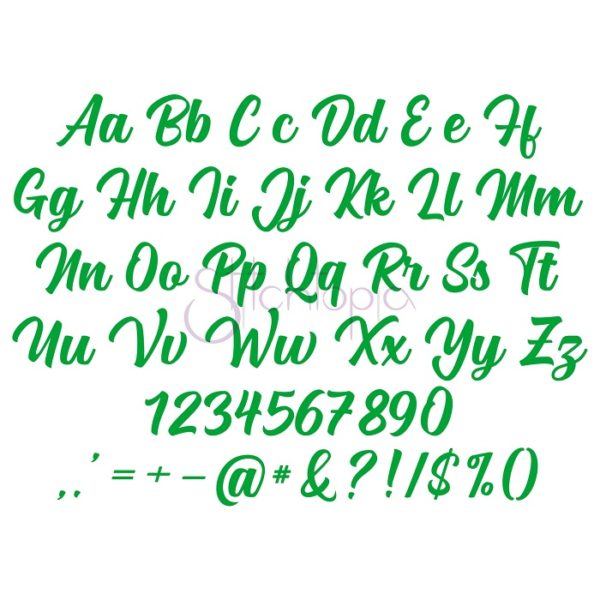 Script Embroidery Font Bundle #6 - 10 Fonts - Image 9