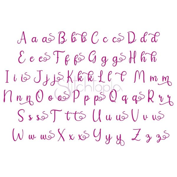 Script Embroidery Font Bundle #8 - 10 Fonts - Image 6