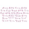 Apple Butter Embroidery Font #2 2.5" 3" 3.5" 4" 5" - Image 2