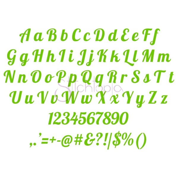 Script Embroidery Font Bundle #9 - 10 Fonts - Image 2