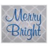 Merry Bright Embroidery Font 2.5" 3" 3.5" 4" 5"