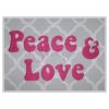 Peace & Love Embroidery Font .75" 1" 1.25" 1.5" 2"