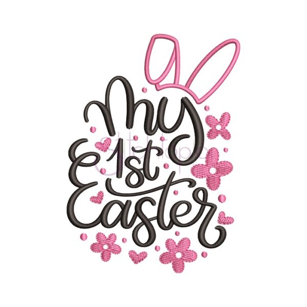 My 1st Easter Embroidery Design