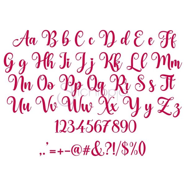 Lovey Dovey  Font Bundle #1-3 - 1" 1.25" 1.5" 2" 2.5" - Image 2