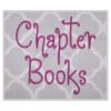 Chapter Books Embroidery Font .75" 1" 1.25" 1.5" 2"
