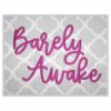 Barely Awake Embroidery Font .75" 1" 1.25" 1.5" 2"