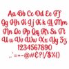 Bright Star Embroidery Font .75" 1" 1.25" 1.5" 2" - Image 2